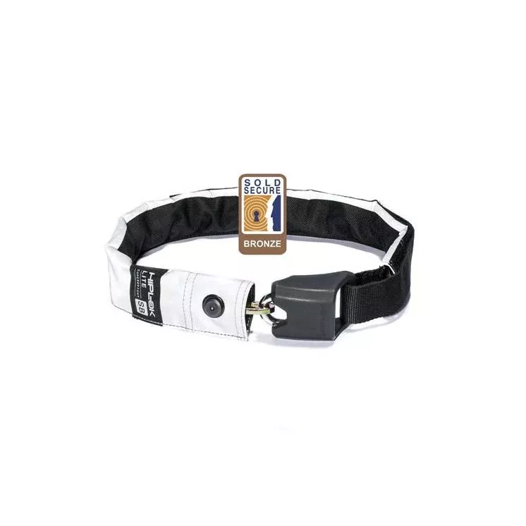 Hiplok LITE Wearable Key Chain Lock 75cm Superbright Reflective