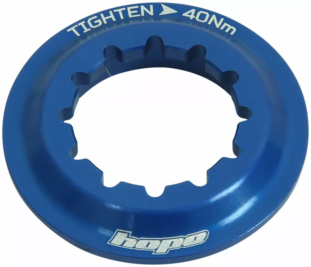 Hope Hope Center Lock Disc Lockring - Blue