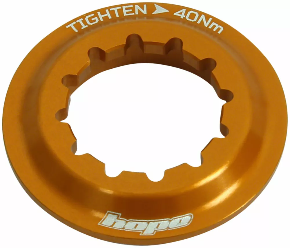 Hope Hope Center Lock Disc Lockring - Orange
