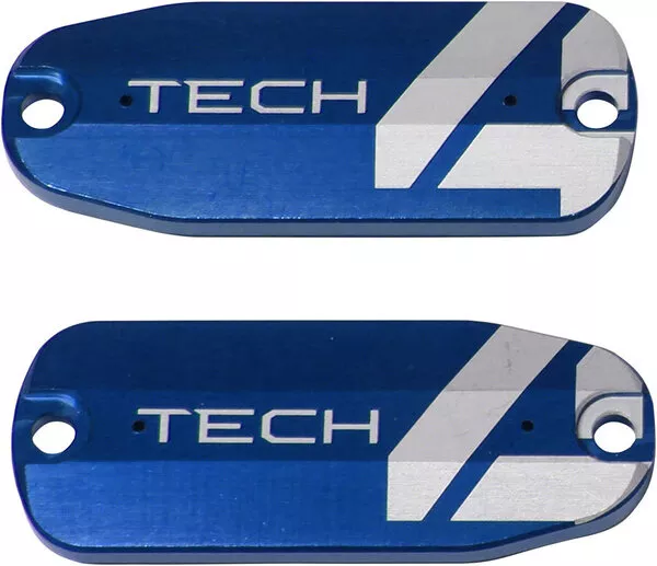 Hope Hope Tech 4 Brake Lever Reservoir Lid - Blue, Pair