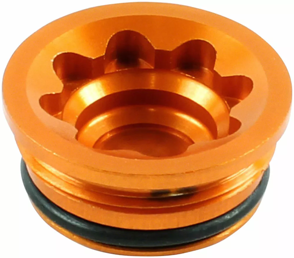 Hope Hope V4 Large Bore Cap - Orange