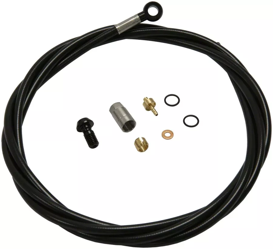 Hope XCR Brake Hose and Connector Kit – 5mm, 1600mm