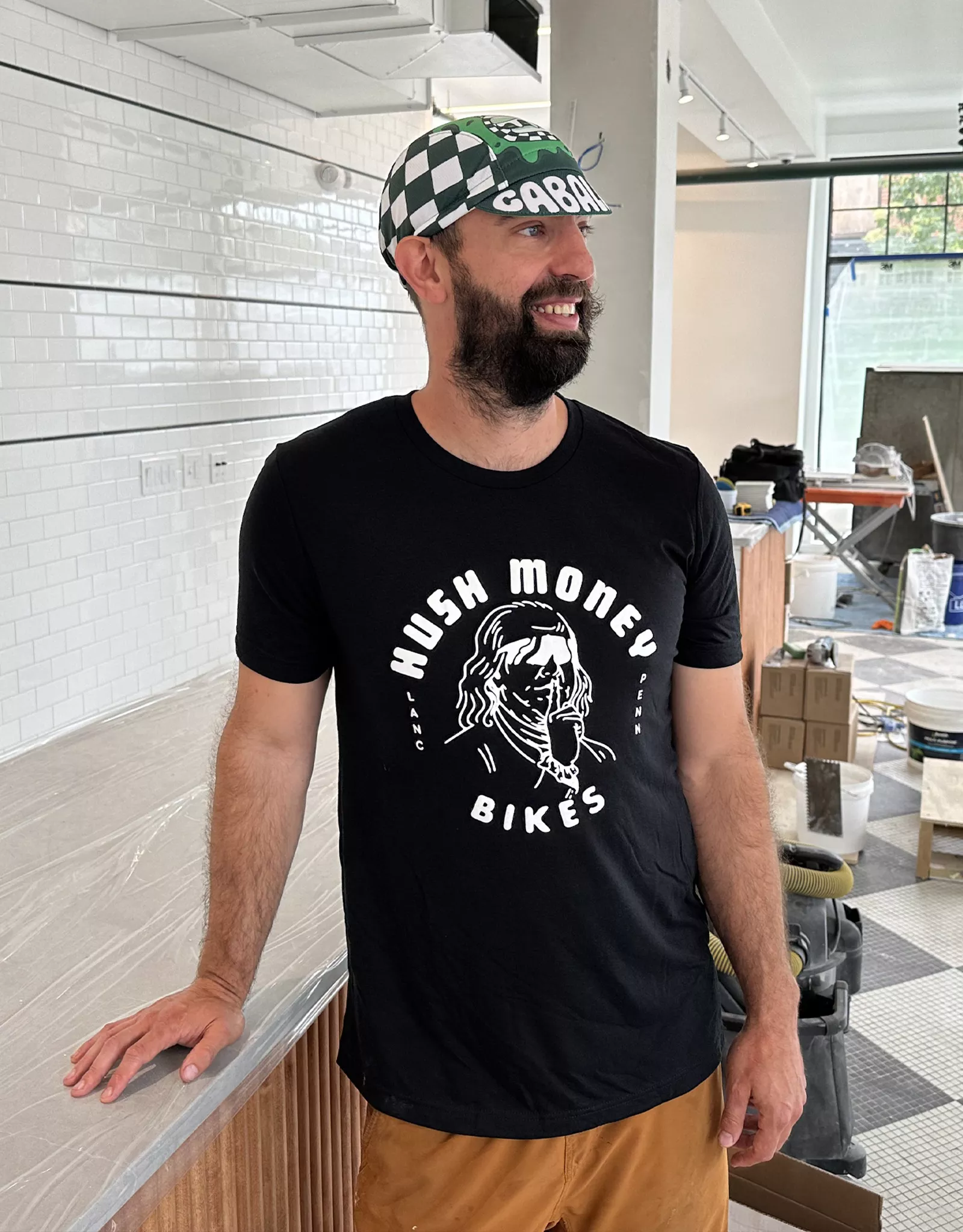Hush Money Bikes Ben Cranklin Oreo Tee