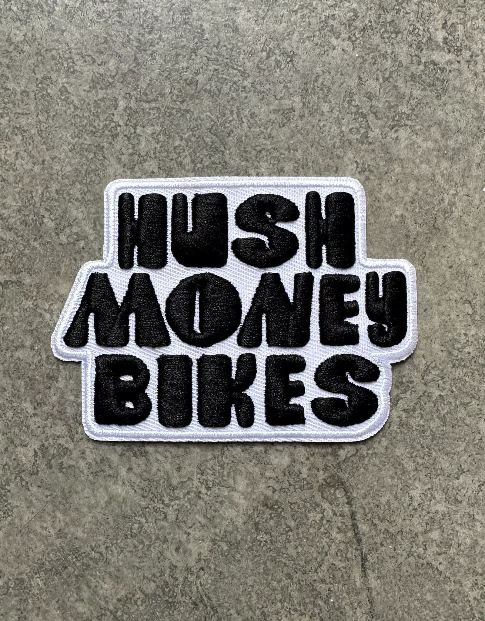 Hush Money Bikes Congdon Iron-On Patch