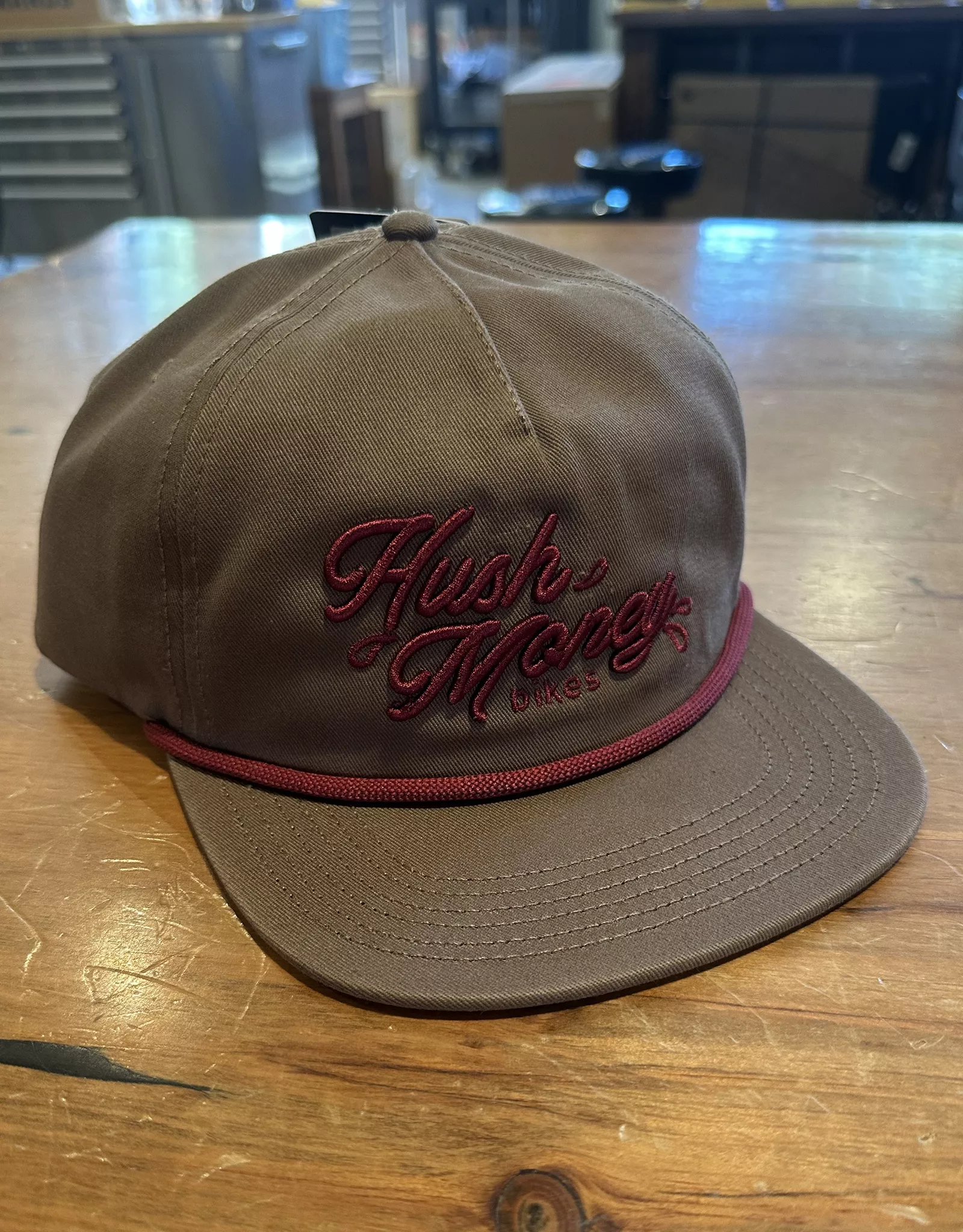 Hush Money Bikes x Locale Wilson Brown Drip Hat