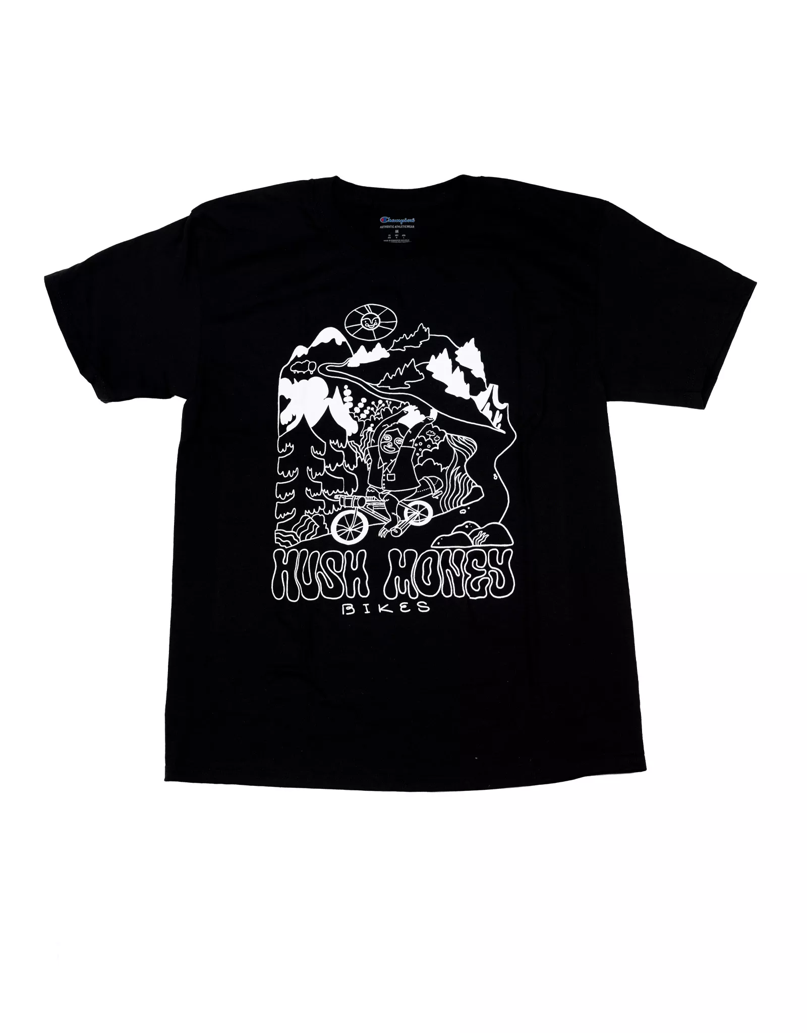 Hush Money Bikes x Shelby Ling Slothpacking Tee