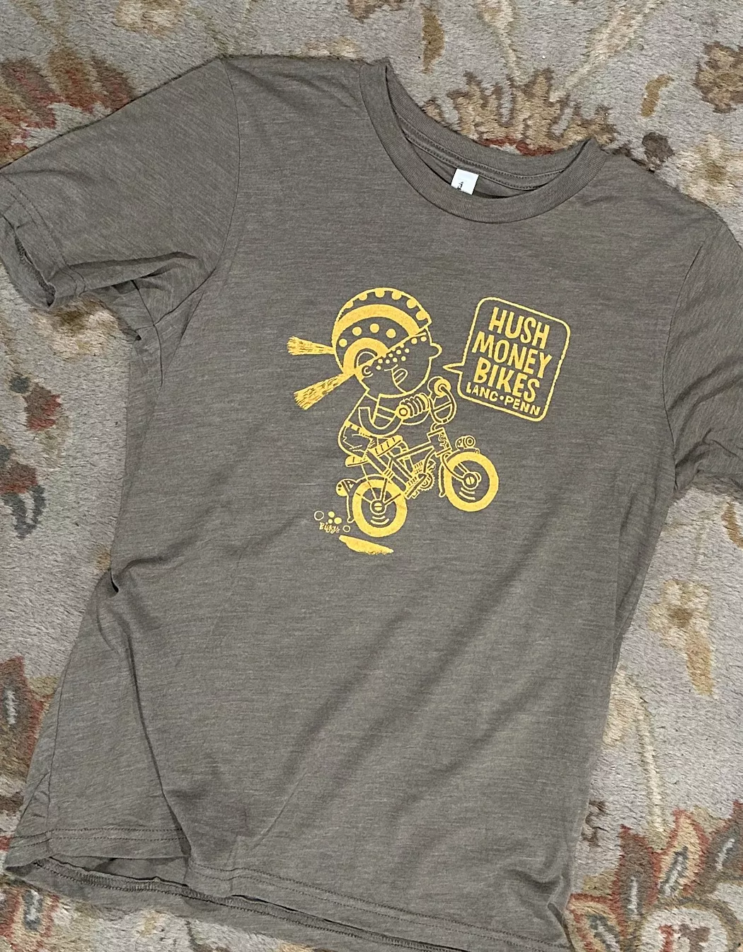 Hush Money Bikes Yutes Brian Biggs Tee