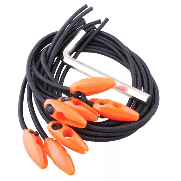 JetBlack Bungee Pack for JetBlack 4 Bike JetRack (8 Pack)