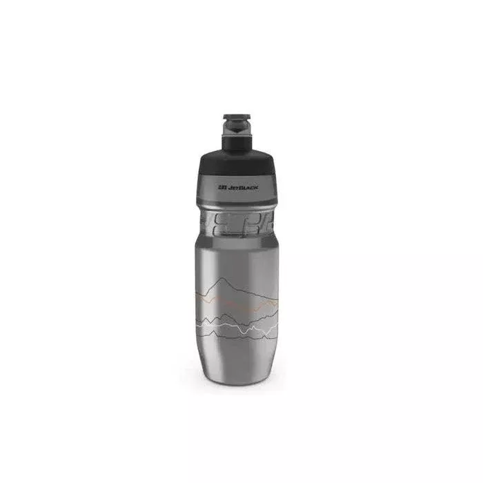 Jetblack Icon Bottle 900ml Smoke with Black Lid