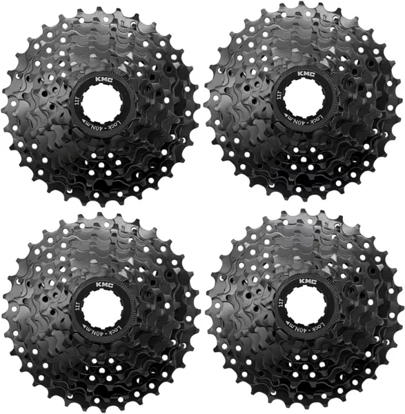 KMC REACT 8-Speed HG Cassette 4-Pack