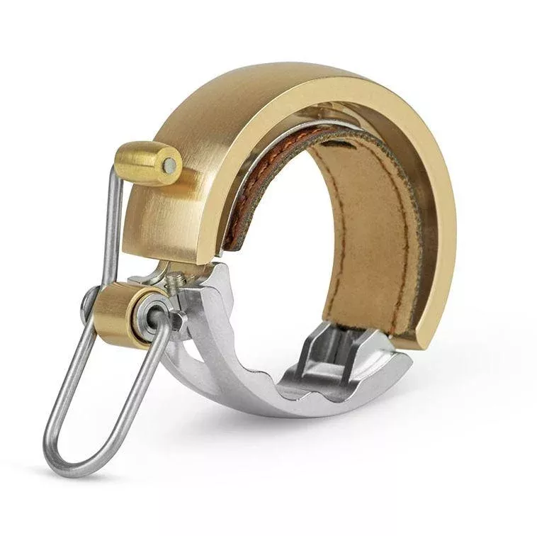 Knog Oi Luxe Bike Bell Brass