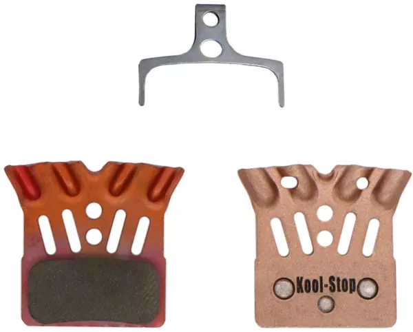 Kool-Stop Shimano Direct Mount Disc Pads, Steel, Finned