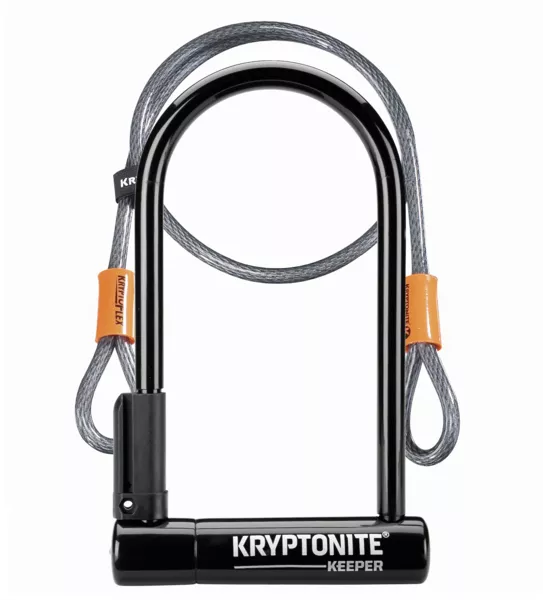Kryptonite Keeper Standard w/4' Flex Cable