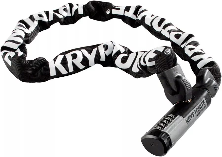 Kryptonite KryptoLok 912 Chain Lock with Combination: 3.93′ (120cm)