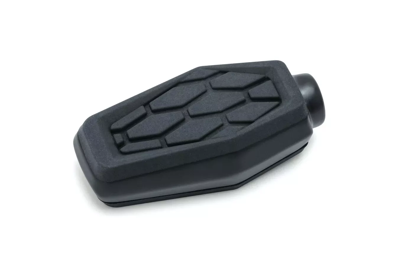 Kuryakyn 5911 Satin Black Hex Rubber Shift Peg All Harley-Davidson Shift Levers