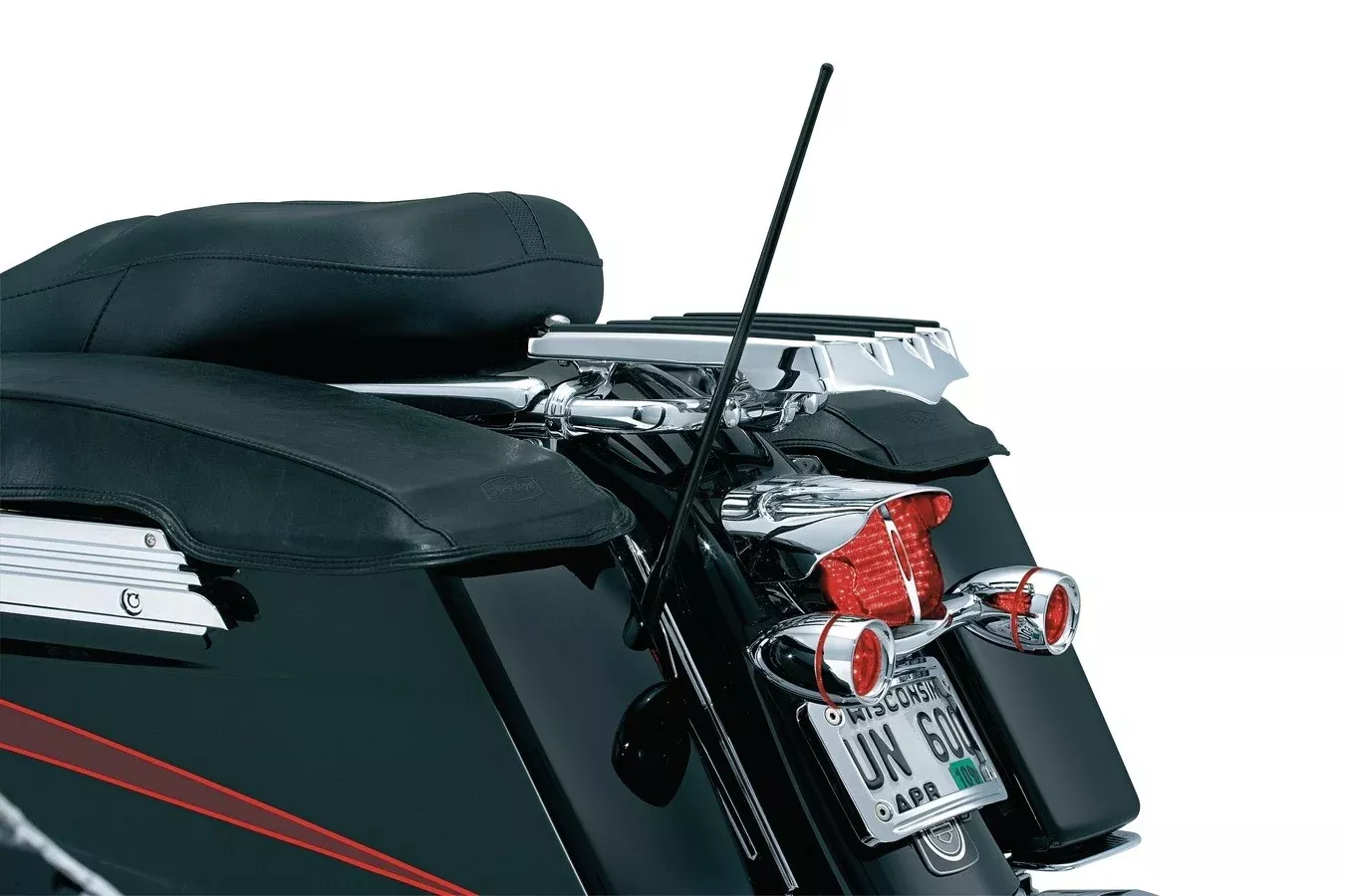 Kuryakyn 865 Dual Function Antenna for Harley Indian Victory AM/FM and CB