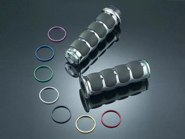 Kuryakyn Knurled Chrome Accent Rings