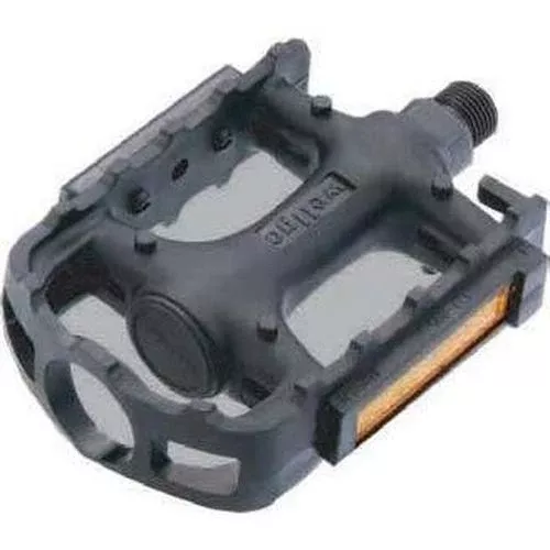 KWT Kids Plastic Pedals 1/2×1/8” Black