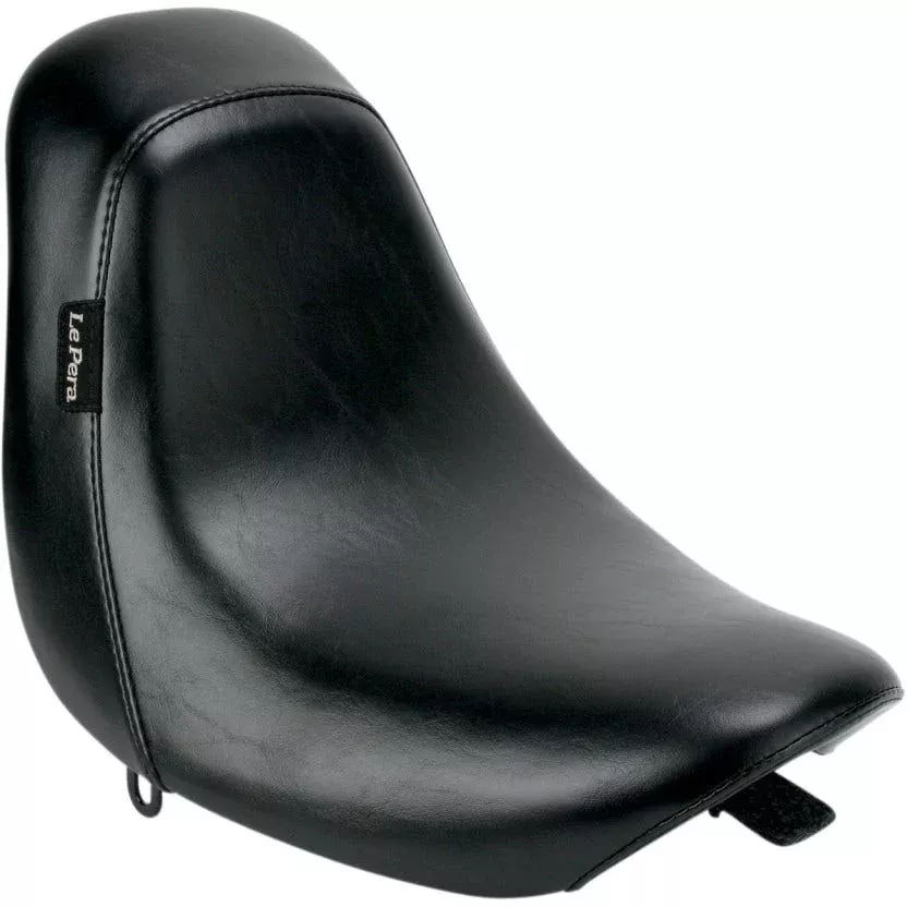 Le Pera LD-007 Black Smooth Bare Bones Solo Seat Harley Deuce FXSTD 00-07