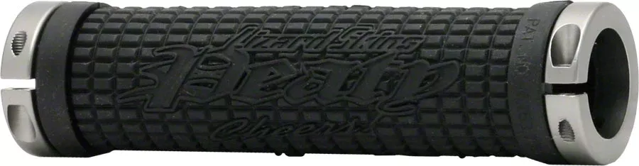 Lizard Skins Peaty Grips – Black, Lock-On