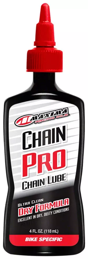 Maxima Racing Oils BIKE Chain Pro Dry Formula – 4oz, Drip