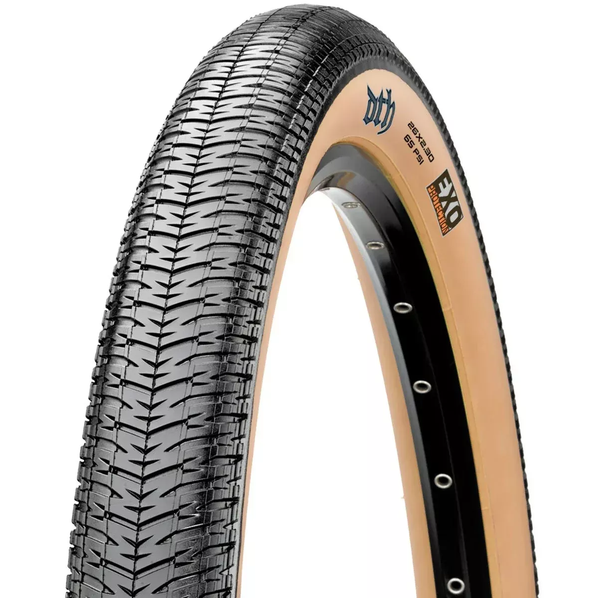 Maxxis DTH Folding BMX Tyre 26 x 2.30” Tan Wall
