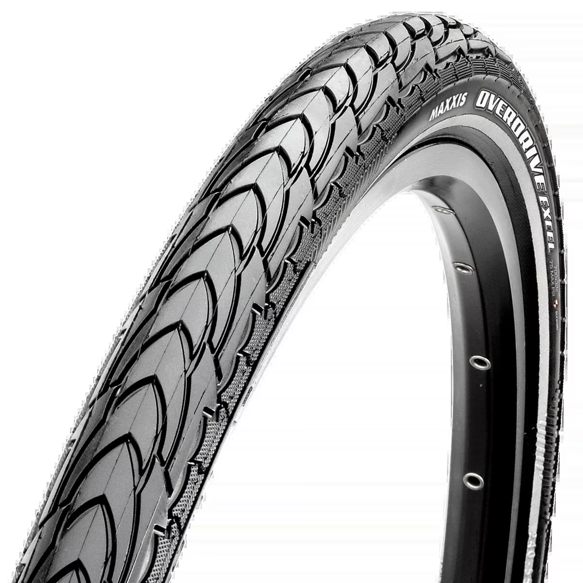 Maxxis Overdrive Excel Silkshield Wire Bead Tyre 700 x 35c