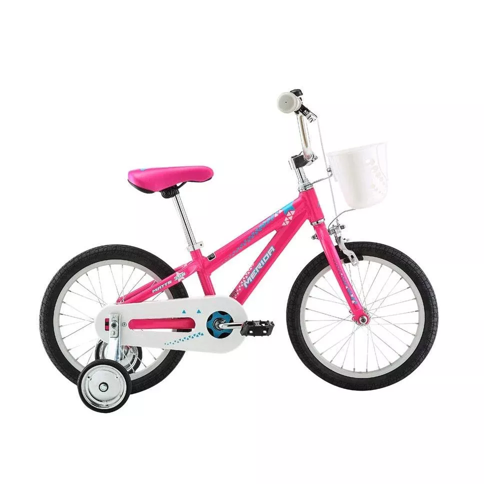 Merida Matts J16 – 16” Kids Bike Pink/Blue/White