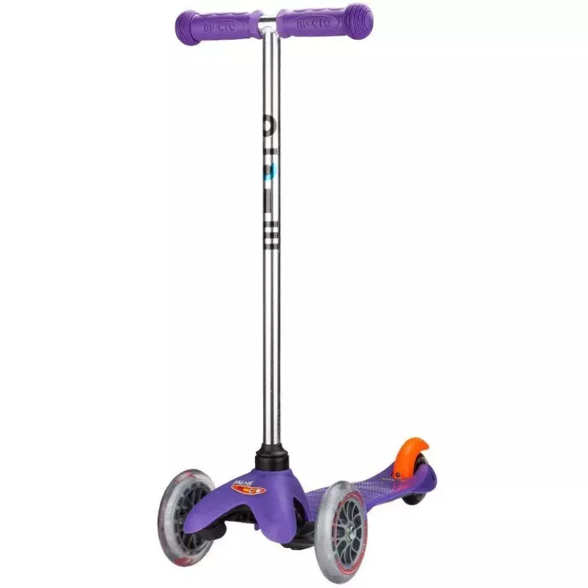 Micro Mini 3 Wheel Kids Scooter Purple