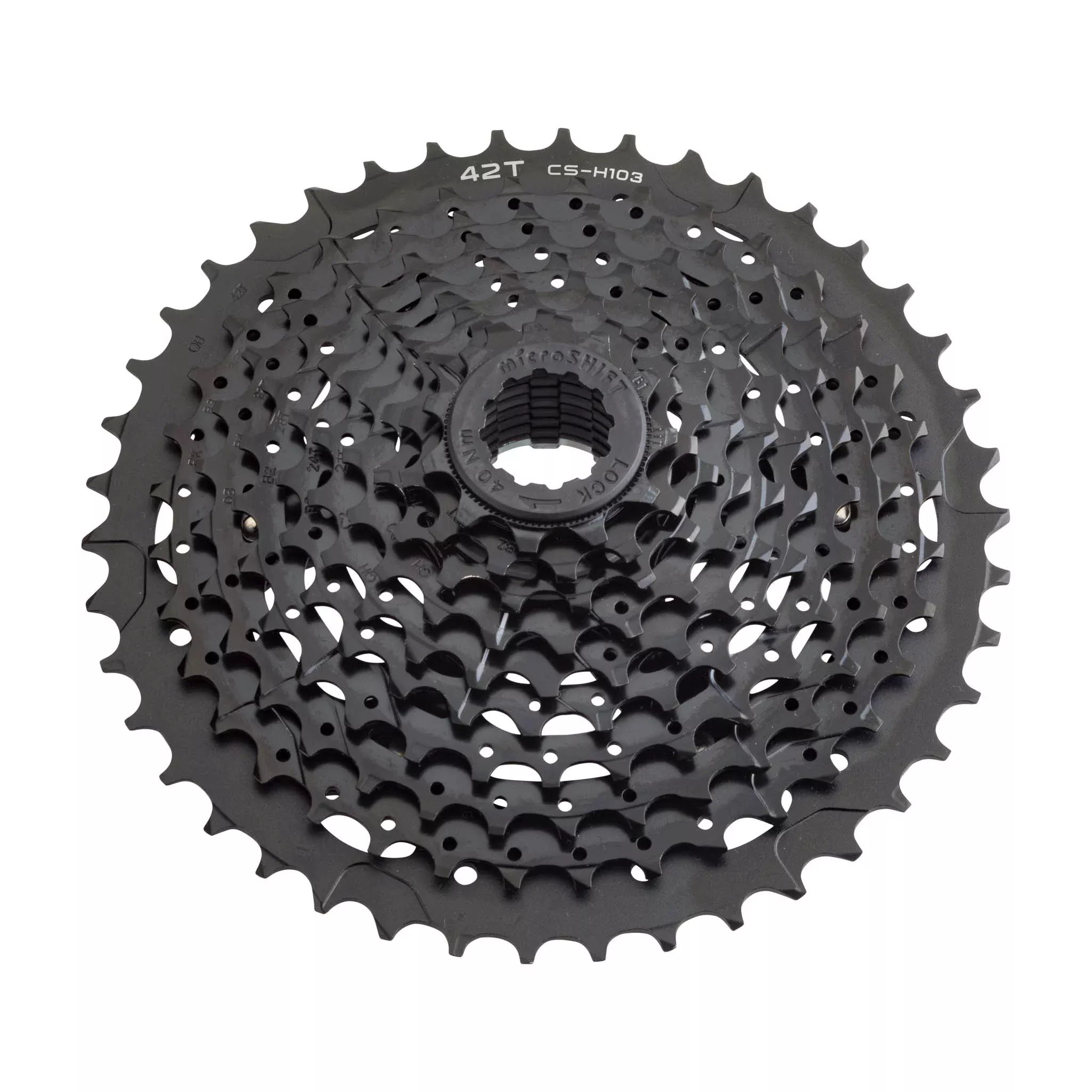 Microshift ADVENT-X H-SERIES 10-Speed Cassette 11-48T Black