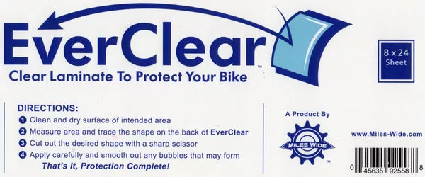 Miles Wide EverClear Sheet