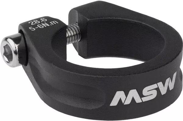 MSW MSW Seatpost Clamp - 28.6mm, Black