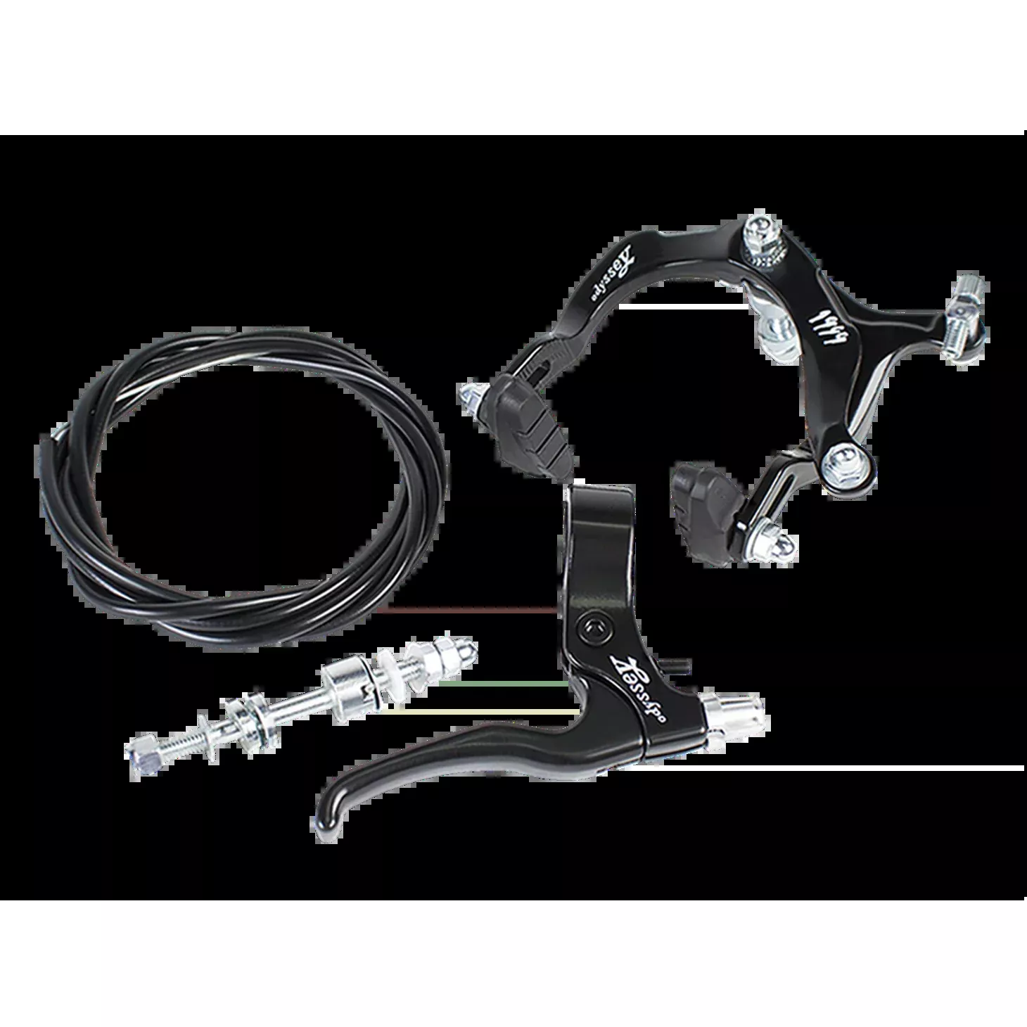 Odyssey 1999 Sidepull Brake Kit Black