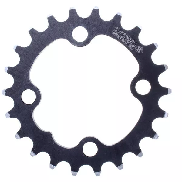 Origin8 Alloy Ramped Chainring 22-Tooth - 64 BCD/4-Bolt
