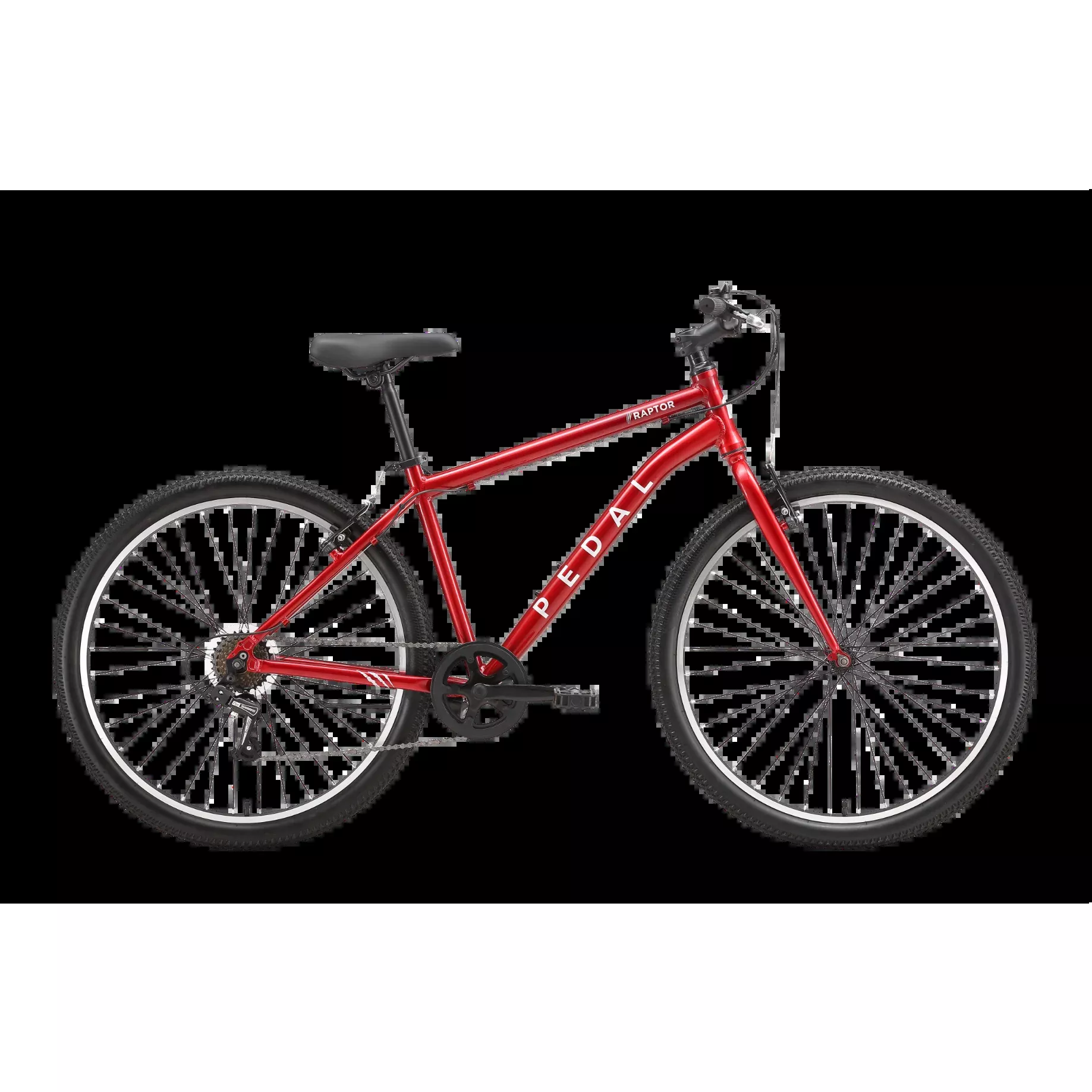 Pedal Raptor 2 Recreational Bike Red