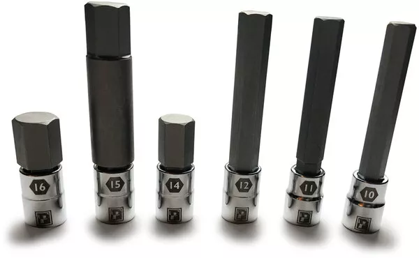 Pedro's Large Sizes Hex Bit Set - 6 Piece