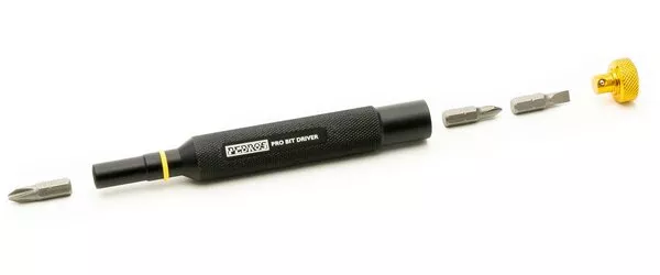 Pedro's Pro Bit Driver - JIS PH #1, JIS PH #2, 5mm Flat Blade