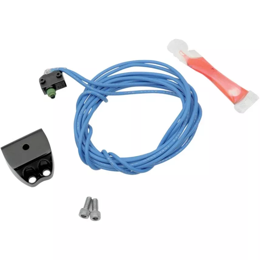 Performance Machine Black Brake Light Switch 9/16 Bore Master Cylinder