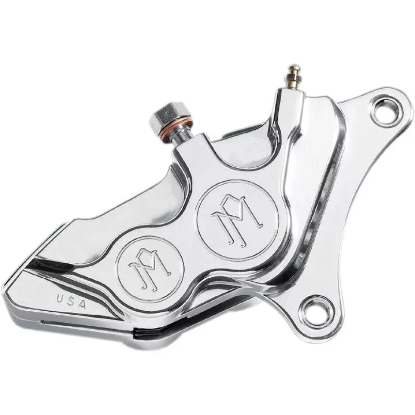 Performance Machine Chrome Right Side Caliper for Harley Softail Dyna XL 00-15