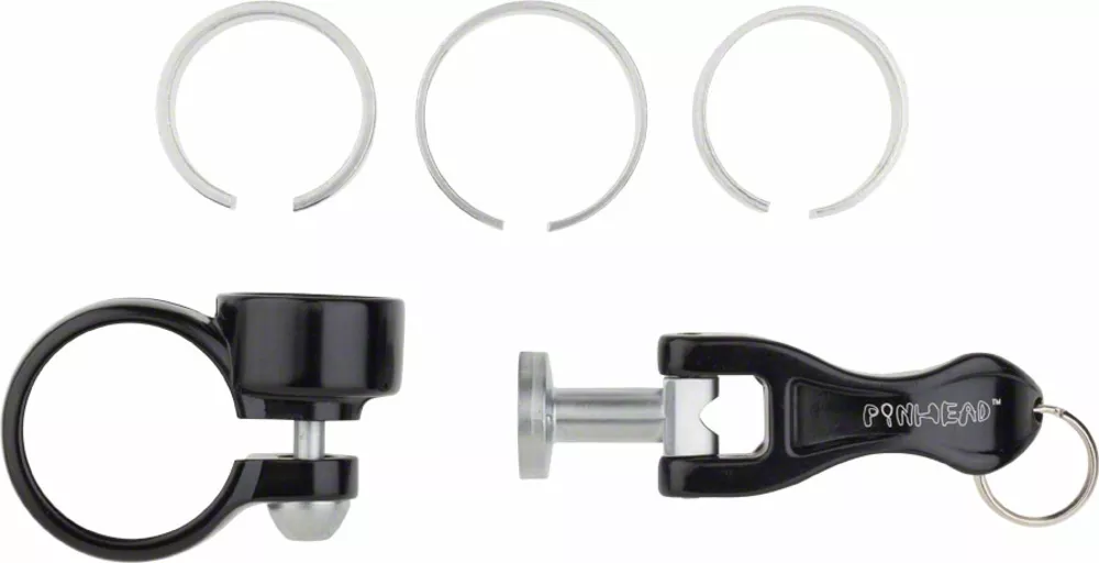 Pinhead Seatpost or Saddle Lock with QR Key