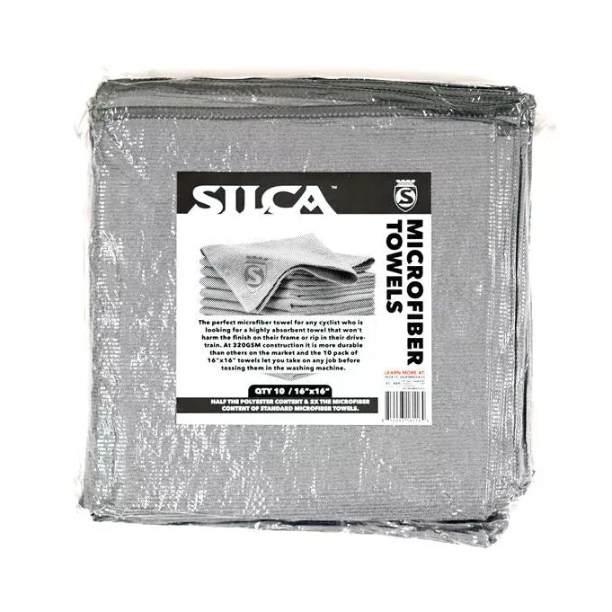 Pro Microfiber Towels (10pk) Grey