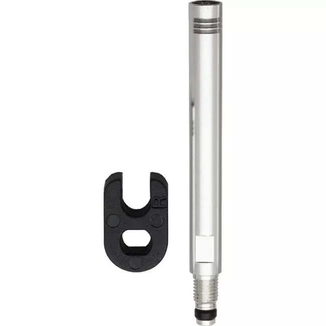 PROBLEM SOLVERS PRESTA VALVE EXTENDER: REMOVABLE CORE 50MM SILVER