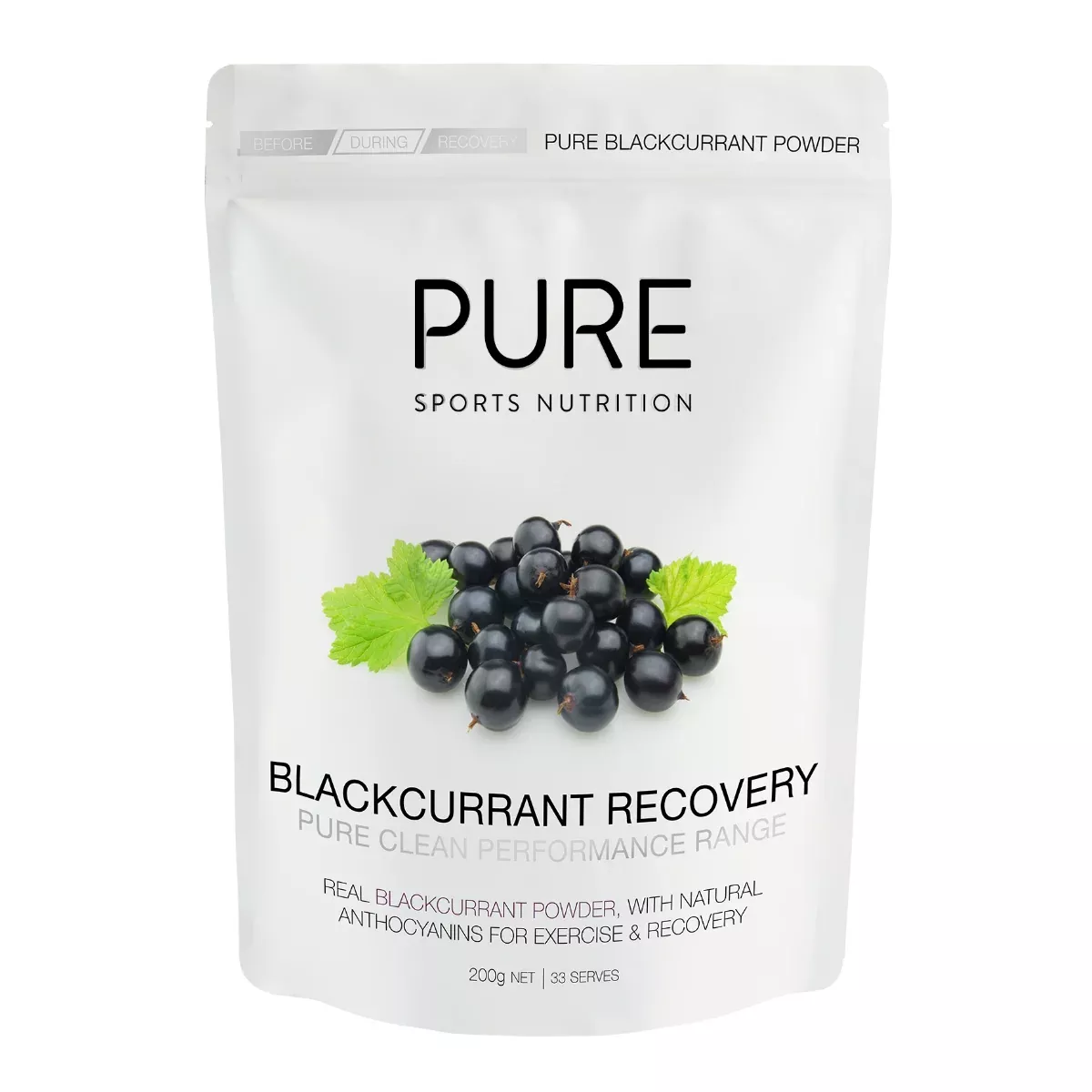 PURE Blackcurrant Recovery Powder 200g
