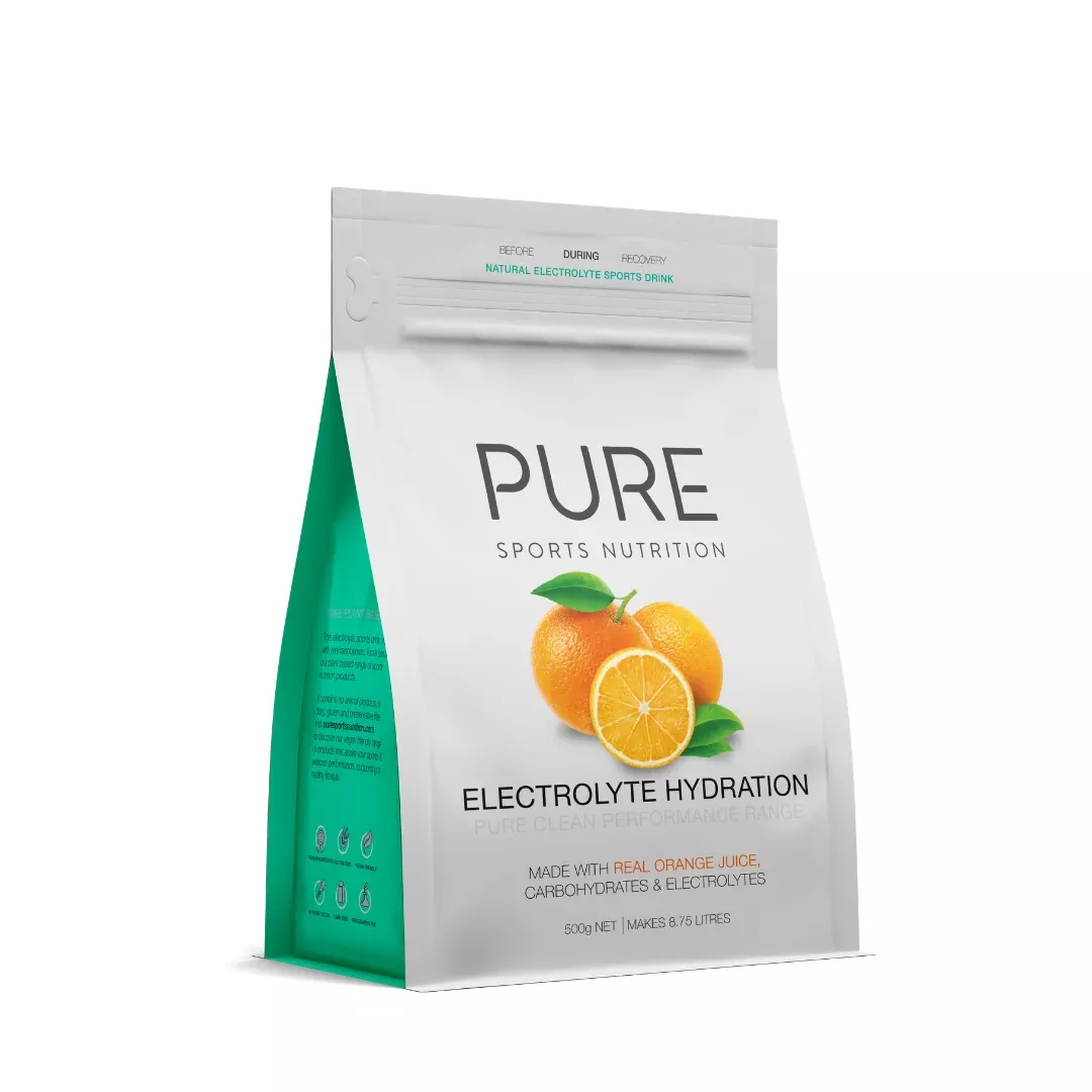 PURE Orange Electrolyte Hydration Powder 500g