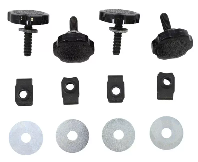 Reda Saddlebag Lock Kit Dzus Fastener Knobs Clips Replacement Kit Harley 94-21