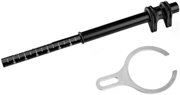 Reverse Coil Shock Travel/Sag Indicator