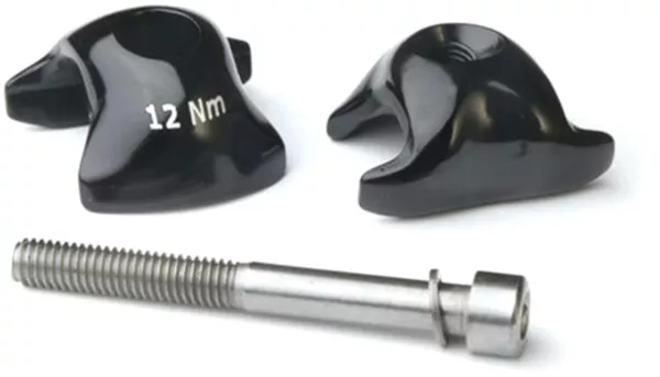 Ritchey WCS Carbon 1-Bolt Complete Rail Clampset for 7 x 7 Rails