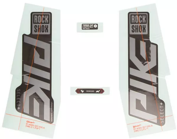 RockShox Decal - Pike SEL+ GPLR/DFB