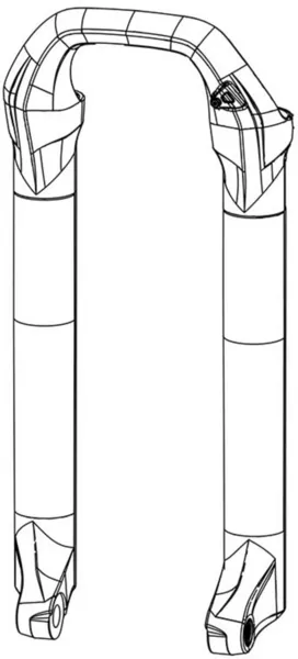 RockShox Lower Leg Pike/Yari 29+ DFBLK