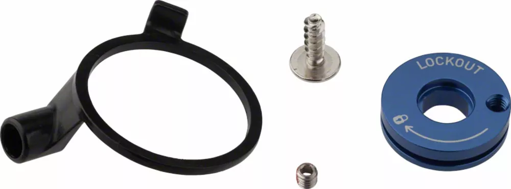 RockShox RockShox Remote Spool and Cable Clamp Kit, XC32 / Recon Silver